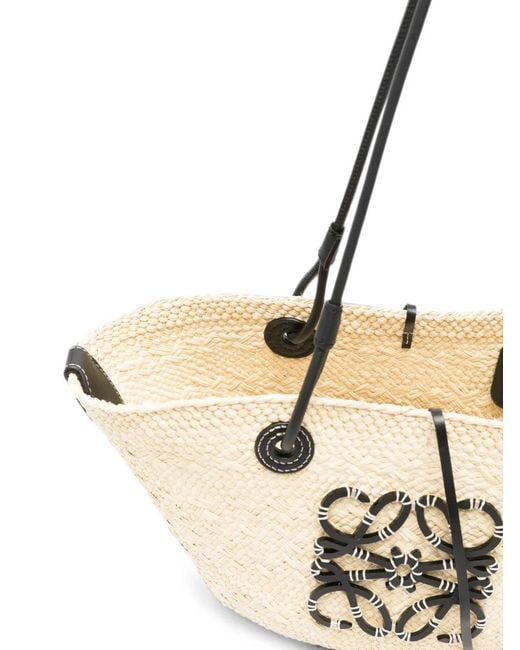 Loewe Natural Small Anagram Tote Bag