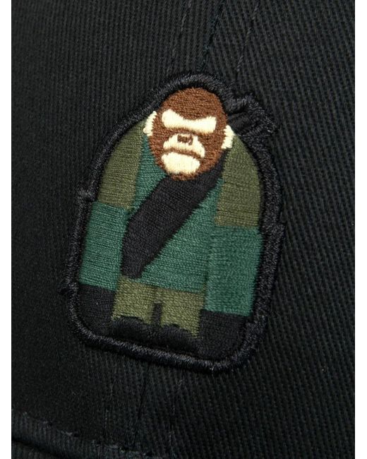 Aape By A Bathing Ape Black Patch Cap for men