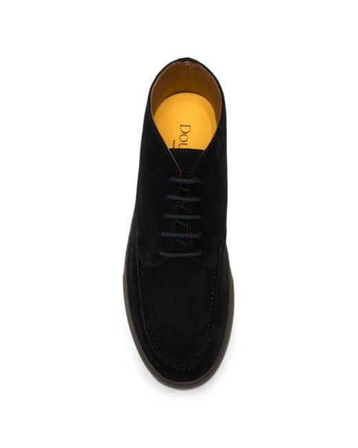 Doucal's Black Steve Rs Lace-Up Boots for men