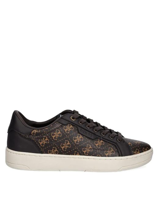 メンズ Guess ロゴ スニーカー Black