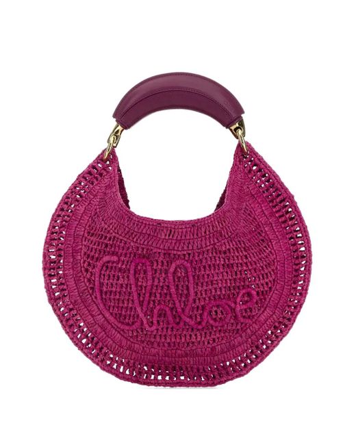 Chloé Pink Summer Banana Handbag