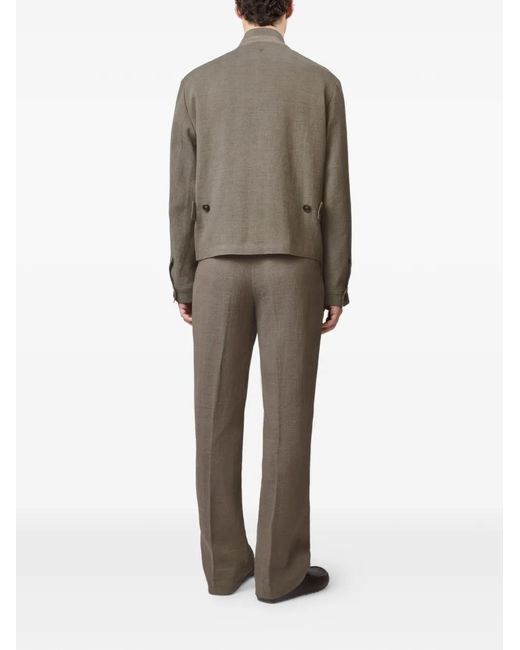 Tod's Gray Maxi-Pockets Short Jacket for men