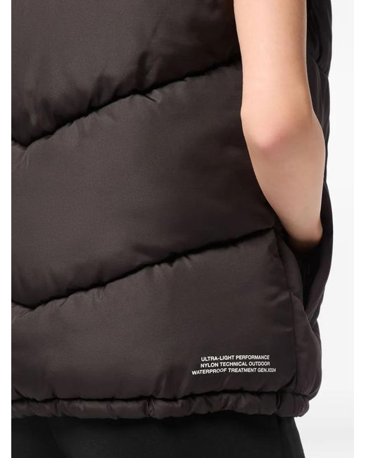 Philipp Plein Black Puffer Jacket Vest