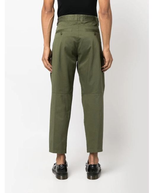 DIESEL Green P-Aurthur Carrot Trousers for men
