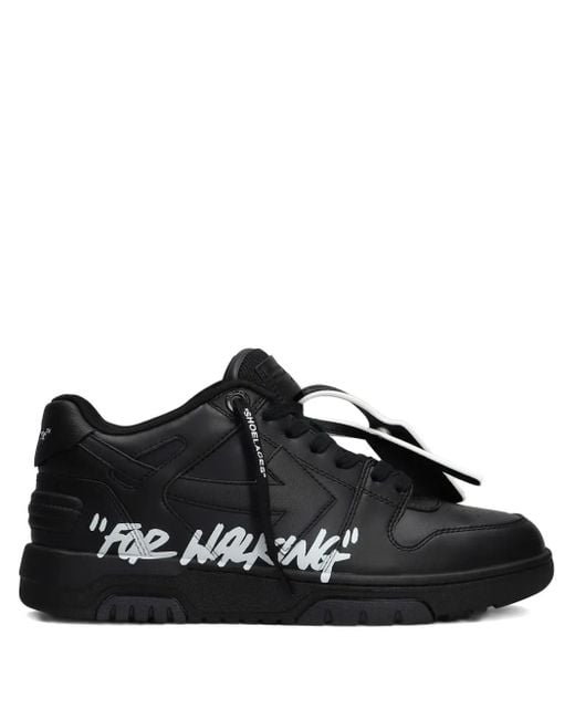 Off-White c/o Virgil Abloh Sneakers mit Slogan-Print in Black für Herren