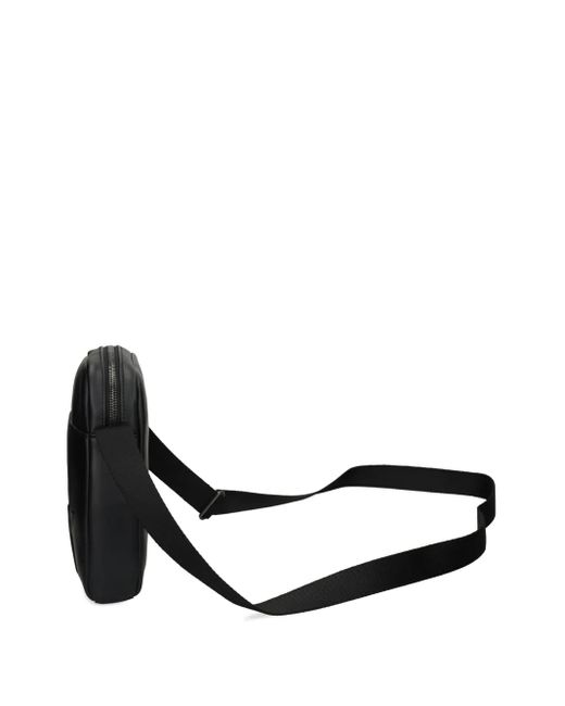 Calvin Klein Black Logo Strap Messenger Bag for men