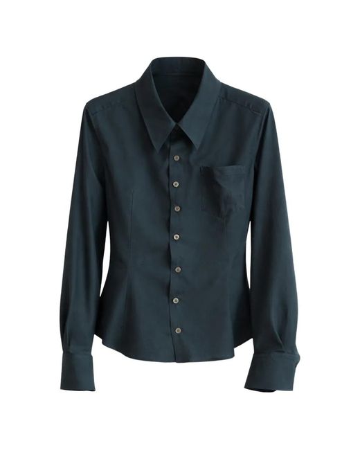 Undercover Blue Pocket Button Shirt