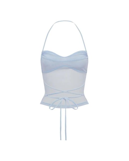 FAE SWIM Blue Sia Top