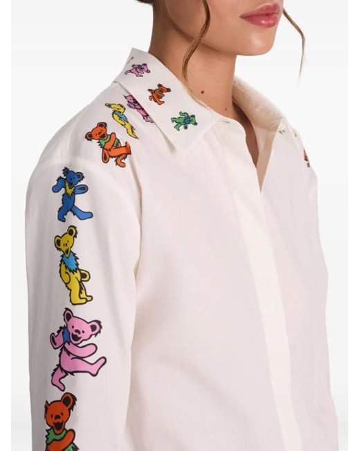 Chemise Dimitra Alice + Olivia en coloris White