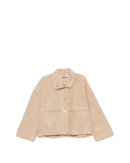 Nour Hammour Natural Veste En Daim