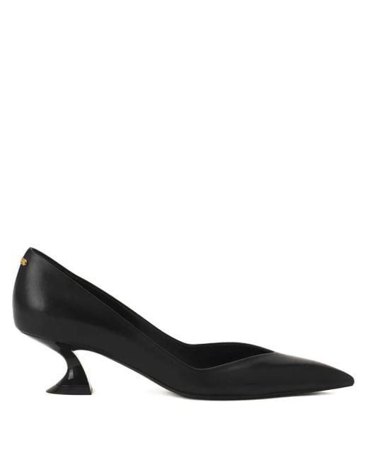 Lanvin 50 Mm Pumps Met Sculpturale Hak in het Black