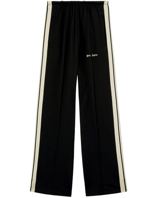 Palm Angels Logo Trackbroeken in het Black