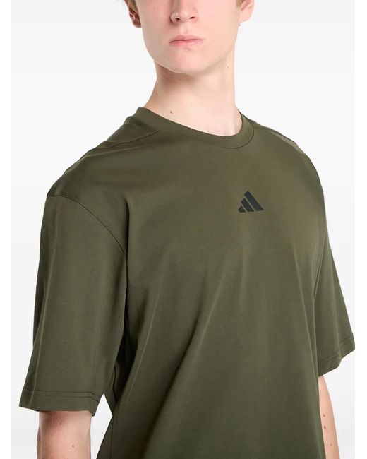 Adidas Green Oversize Power T-Shirt for men