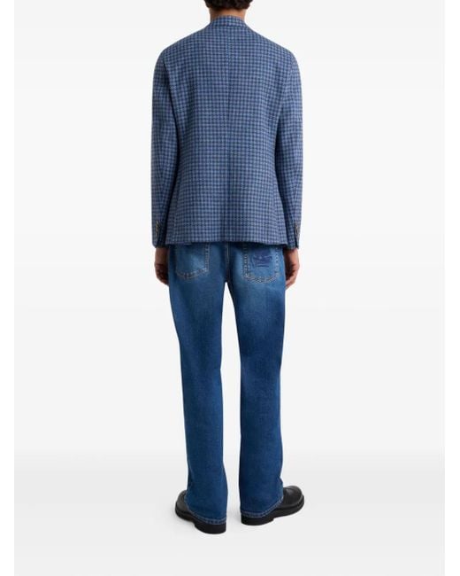 Etro Blue Jacket Roma for men