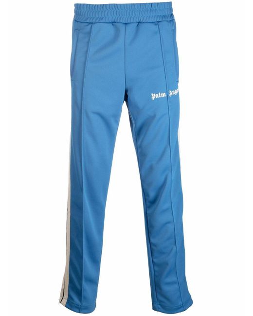 Pantaloni tuta blu con logo di Palm Angels in Blu per Uomo - 2% di sconto |  Lyst