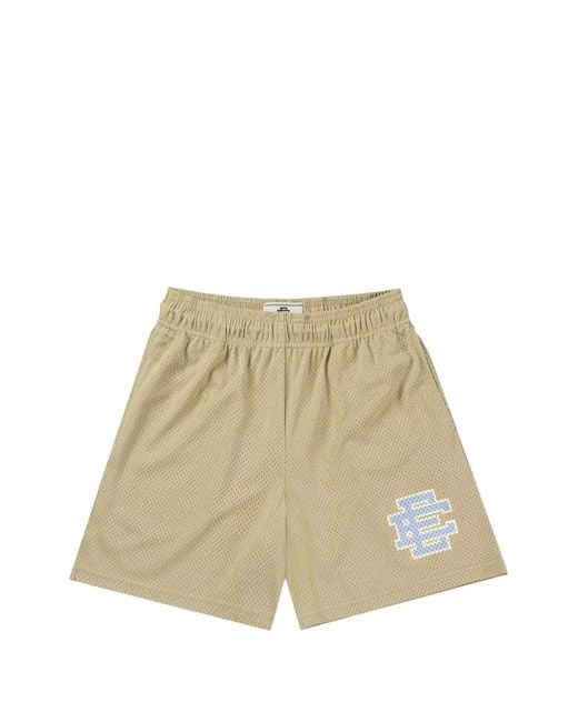 Eric Emanuel Natural Logo-Detail Shorts for men