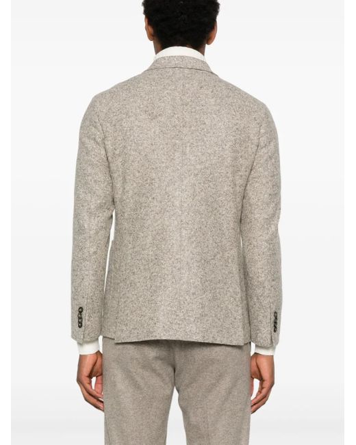 メンズ Tagliatore Single-breasted Blazer Natural