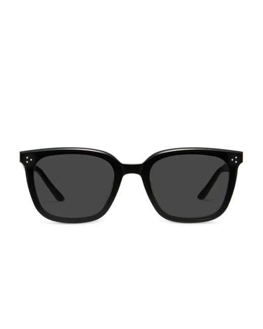 Gentle Monster Black By Row Square-Frame Sunglasses