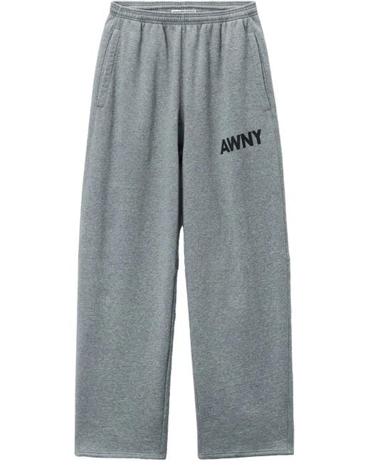 Alexander Wang Blue Graphic Articulated Trousers