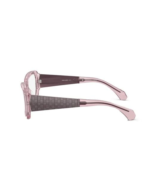 Alain Mikli Pink Rectangle-Frame Sunglasses