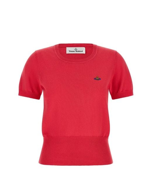 Vivienne Westwood Bea Orb-Embroidered T-Shirt