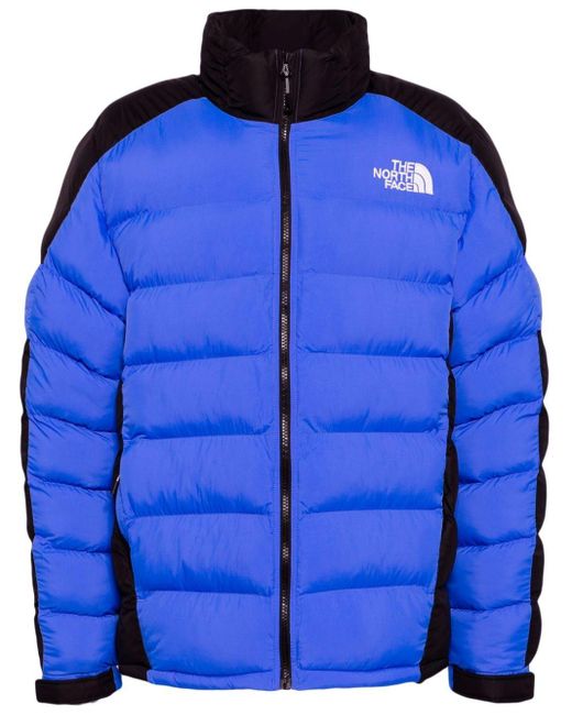 The North Face Gefütterte Jacke mit Logo-Stickerei in Blue für Herren