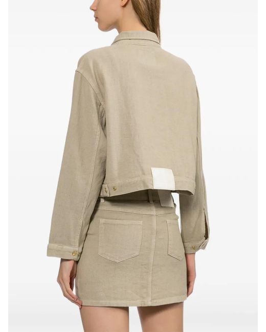 AAPE BY A BATHING AP Natural Heart Patch Cropped Jacket
