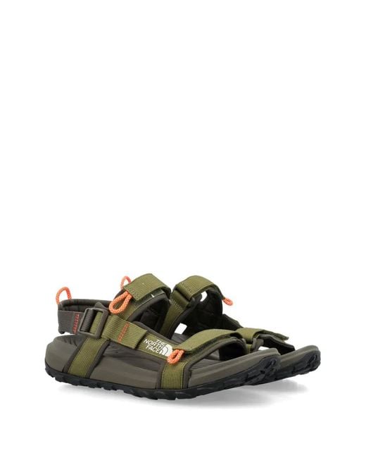 The North Face Green Explore Camp Touch-Strap Sandals