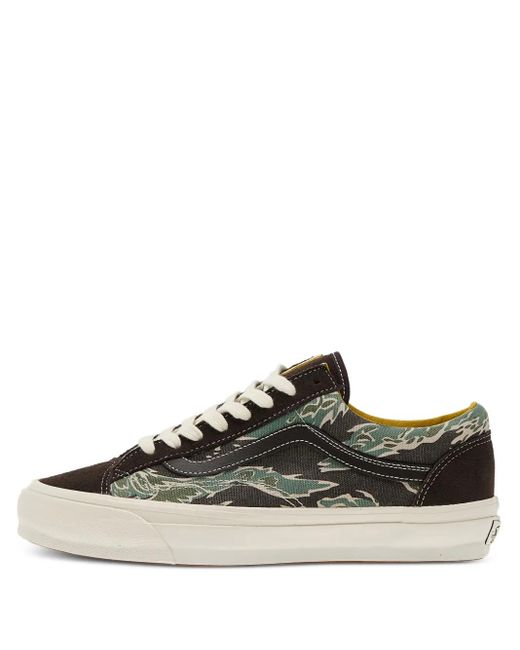 Zapatillas Old Skool con motivo militar Vans de color Black