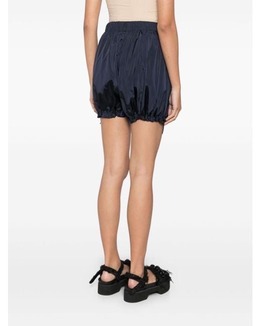 Simone Rocha Blue Drawstring Bloomer Shorts