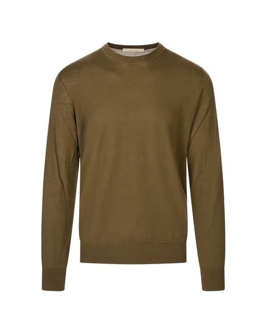 Montecore Green Crew-Neck Sweater for men