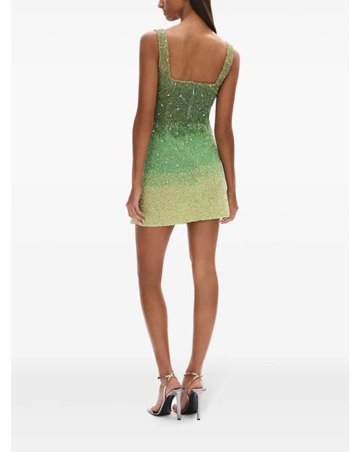 Rachel Gilbert Kaito Mini Dress in Green | Lyst Rachel Gilbert Kaito Mini Dress in Green | Lyst