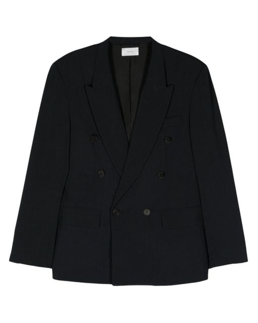 The Row Black Marri Double-breasted Blazer for men