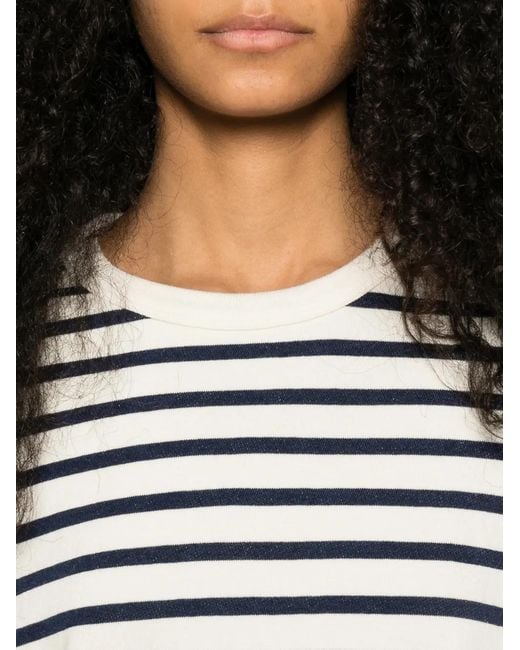 Xirena Blue Romeu Striped T-Shirt