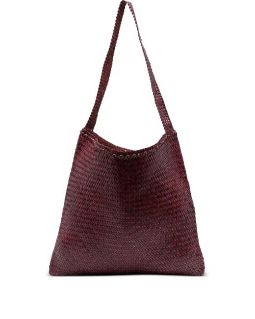 Bolso de hombro Ars tejido Dragon Diffusion de color Purple