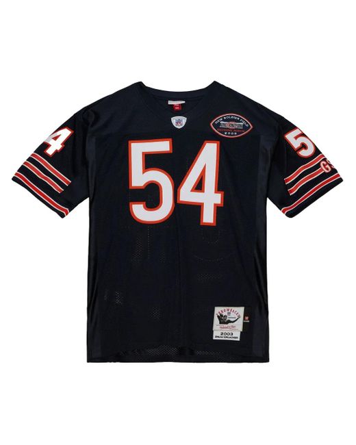 Mitchell & Ness 2003 Brian Urlacher Authentic "Chicago Bears" Trikot in Black für Herren
