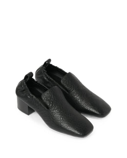 Studio Nicholson Black Moon Square-Toe Loafers