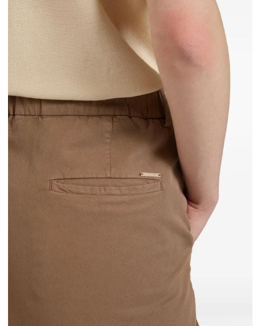 Incotex Natural Belt-Loop Trousers
