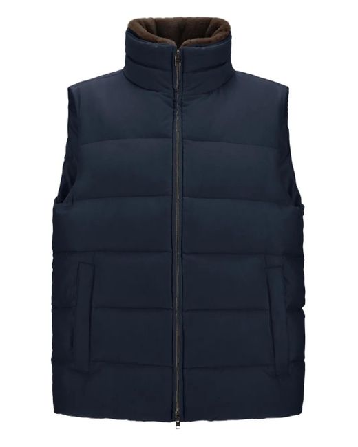 Herno Gesteppte Weste in Blue für Herren