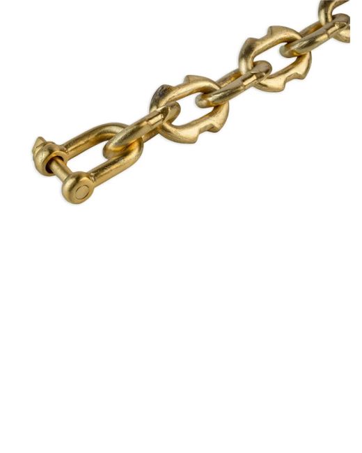 Parts Of 4 Metallic Deco-Link Chain Choker