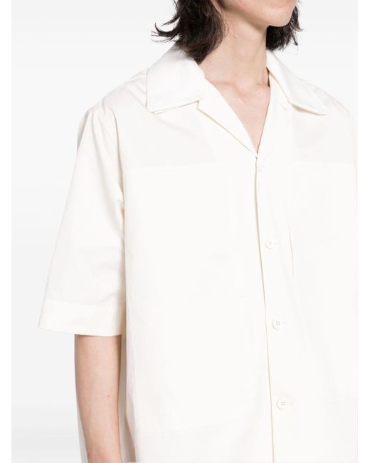 Jil Sander White Layered Button-up Shirt for men