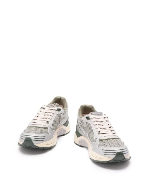 Autry White Logo Sneakers for men