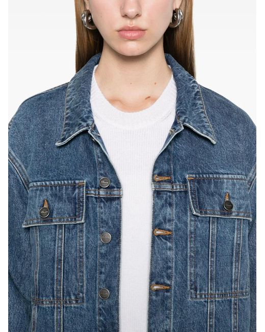 Khaite Blue Saunder Jacket 1160908009
