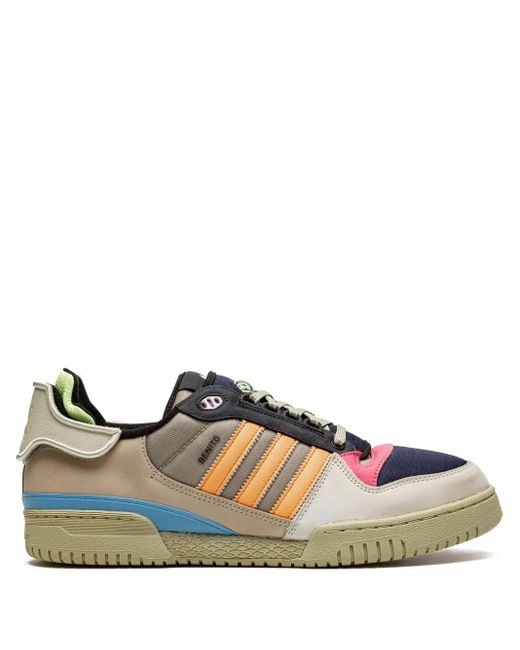 Adidas Multicolor X Bad Bunny Forum Powerphase "Benito" Sneakers