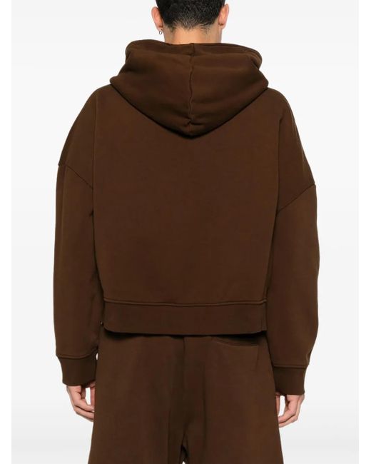 Entire studios Brown Zip-Fastening Sweatshirt