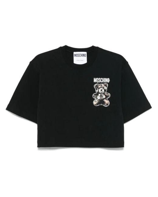 Moschino Black Teddy Bear T-Shirt