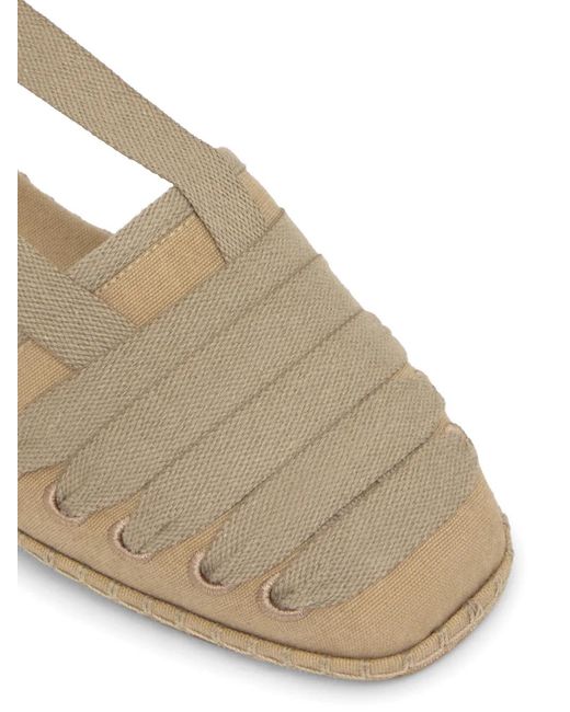 Castaner Natural Glen Tie-Fastening Espadrilles