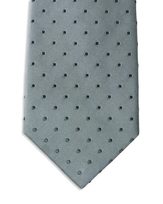 Hackett Blue Mayfair Dot Twill Tie for men