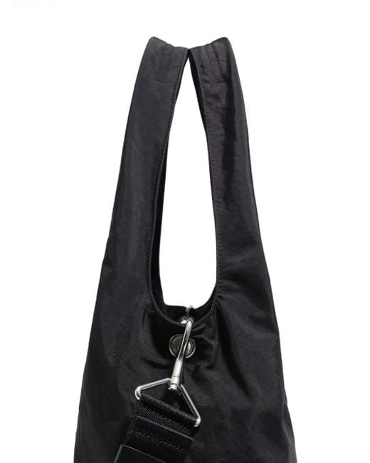 Bimba Y Lola Black Large Paper Shoulder Bag