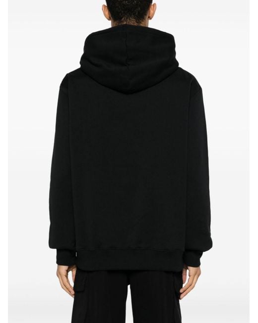 Lanvin Black Curblace Oversized Hoodie Clothing for men